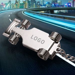 Porte-clés de voiture de course en alliage de zinc 3D, porte-clés de véhicule, logo laser personnalisé, porte-clés de voiture de course - Product Image 2