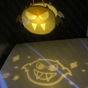 Linterna de Proyección LED 3D Personalizada, Juguete de Calabaza de Halloween y Navidad, Juguetes Luminosos Hechos a Mano para Niños, Regalo para Fiestas Infantiles - Product Image 1