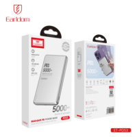 Earldom Magnetic Slim 5000mAh Chargeur portable en alliage sans fil Chargeur rapide pour iPhone 16/15 Léger