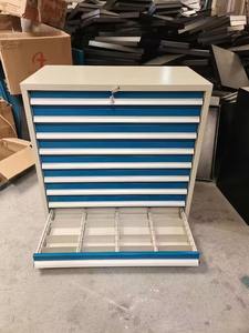 ตู้เวิร์คสเตชั่นสำหรับงานหนักตู้เก็บของในโรงรถเครื่องมือสำหรับเก็บเครื่องมือแบบแยกส่วน - Product Image 6