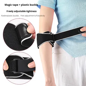 Tendinit ağrı kesici için ayarlanabilir dirsek askısı tenis ve golfçü dirsek desteği için sıkıştırma pedi dirsek desteği ile - Product Image 3