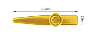 Métal Kazoo professionnel performance grade Kazoo trompette grand saxophone Kazoo petit <span class=keywords><strong>instrument</strong></span> flûte film - Product Image 4