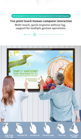 32 Zoll Anti-Reflex Wasserdichter IP65 LCD-Bildschirm Digitaler Monitor Wandmontage 1000 Nits bis 1500 Nits Touchscreen USB LCD-Monitor Bus