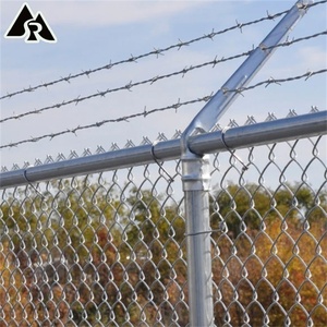 รั้วการเชื่อมโยงโซ่เคลือบพีวีซี9เกจรั้วป้องกันการกัดกร่อน - Product Image 3