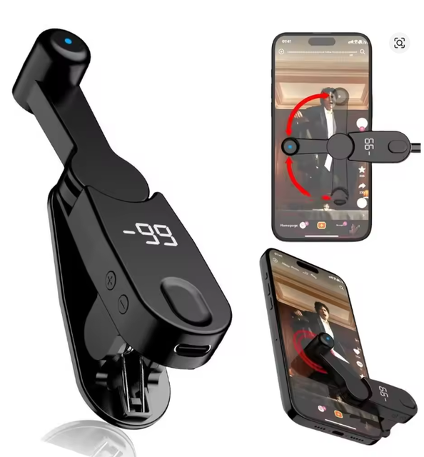 Portable Fast Click Auto Screen Clicker Mini ABS Mobile Phone Screen Clicker Physical USB Interface Screen Tapper Cell Phone