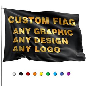 Banderas Personalizadas de Poliéster para Exteriores de 12x18 Pulgadas, Pancarta Publicitaria de 3x5 con Impresión Digital para Eventos Grupales, Logotipo Personalizado - Product Image 2