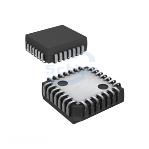 Data Acquisition Manufacturer Channel IC ADC 8BIT SAR 28PLCC ADC0808CCV 28 LCC (J Lead) Buy Electronics Components Online - Product Image 1
