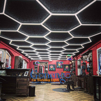 Fournisseurs de lumières de scène hexagonales à LED super lumineuses pour gymnase et studio de danse, conçues sur mesure