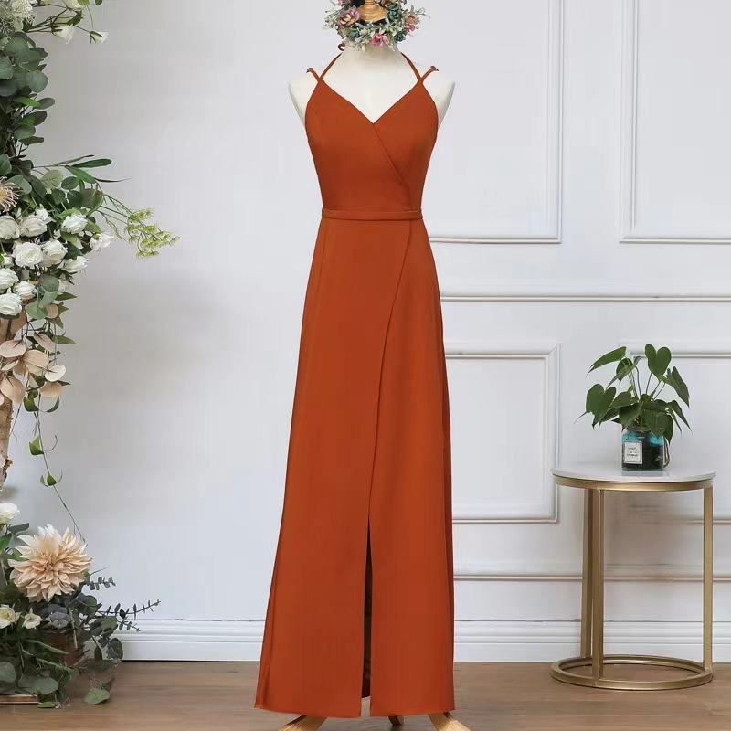 burnt orange birthday dress Bentley and Lace main image 1