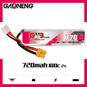 GAONENG DRONE GNB 2S 7.6V HV 720MAH 100C 200C Baterai LiPo XT30 Konektor FPV Emax NanoHawk Tipe Panjang Ditingkatkan dari 520Mah 80c - Product Image 2