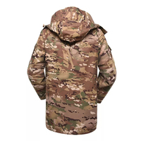 Uniforme de camouflage Multicam du Liban, veste tactique de camping, résistante à l'eau, coupe-vent, réversible, tissée, hiver, unisexe