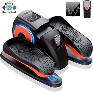 Elliptique d'appartement pour usage domestique, appareil d'exercice des jambes pour seniors, vélo elliptique portable sous le bureau, pédalier d'exercice pour seniors - Product Image 1