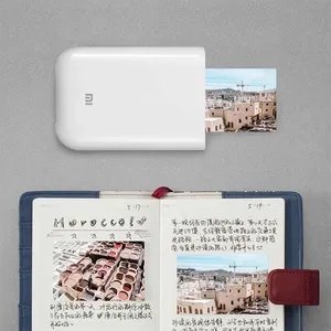 Mi Portable Photo Mini <strong>Printer</strong> ZINK Inkless Printing Bluetooth 5.0 AR 3-Inch Inkless Sticky-Backed Photos
