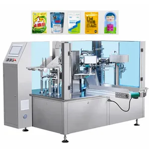 Multifunctional Pre-Made Sauce Butter Ketchup Filling Machine Sauce Automatic Weighing Bag Packaging Machine