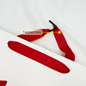 Sacs à provisions en papier bon marché imprimés personnalisés avec poignées <span class=keywords><strong>pour</strong></span> chaussures ou cadeaux sac en papier chaussures - Product Image 6