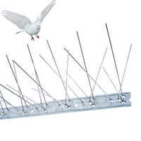 Picots anti-pigeons de 50 cm de long, écologiques, pièges de contrôle des oiseaux, picots carrés solides pour le contrôle des pigeons, picots anti-oiseaux