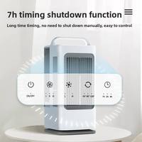 Ventilateur de climatisation intelligent pour la maison, portable, 3 vitesses, faible bruit (36-45 dB), économe en énergie, télécommande, petit refroidisseur d'air à eau