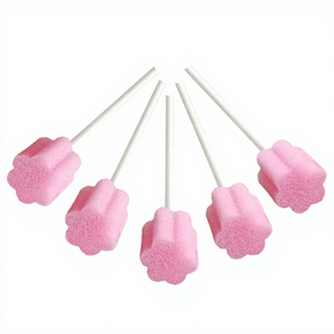 Éponge à dents jetable douce <span class=keywords><strong>pour</strong></span> bébés, brosse en mousse, écouvillon de soin buccal, bâtonnet éponge de nettoyage en vrac <span class=keywords><strong>pour</strong></span> usage domestique - Product Image 6