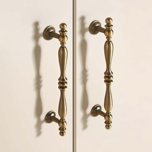 Tiradores de Gabinete de Latón Antiguo de Aleación de Zinc Estilo Francés, Perillas Vintage para Cajones de Cocina, Cómodas, Armarios y Muebles de Vino - Product Image 6