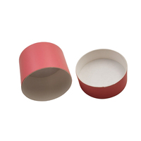 Nouvelle boîte d'emballage ronde colorée en faux cils de vison 3D étui à cils personnalisé emballage de cils de cercle de marque privée