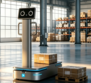 <span class=keywords><strong>Robot</strong></span> AMR de manutention autonome avec navigation LiDAR SLAM et évitement d'obstacles, capacité de charge de 300 kg, pour la logistique en usine et entrepôt - Product Image 2