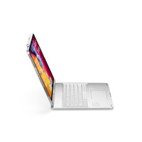 Clavier rotatif à 360 degrés pour iPad Pro 12,9 pouces, tablette BT, clavier rétroéclairé arc-en-ciel, étui en plastique, clavier sans fil, pavé tactile