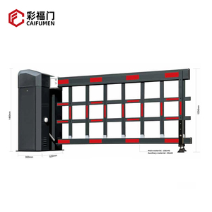 Hot bán nhà máy trực tiếp điều khiển từ xa không khí-thả cổng rào cản thông minh không giám sát Hệ thống đỗ xe cho bãi đậu xe giao thông đường - Product Image 2