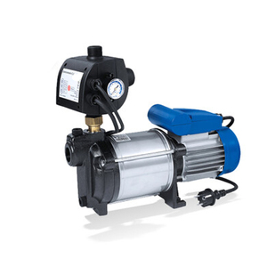 Bomba centrífuga eléctrica autocebante multietapa de diseño de acoplamiento cerrado, instalación en seco, baja presión, para hogares familiares, OEM, 3 años de garantía - Product Image 2
