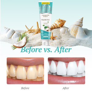 Haute Qualité Organique Sans Fluorure Huile De Noix De Coco Haleine Fraîche Nano Hydroxyapatite Blanchissant Dentifrice Réparateur - Product Image 5