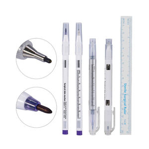 Touchfive — marqueur pour Piercing <span class=keywords><strong>de</strong></span> <span class=keywords><strong>tatouage</strong></span>, stylo chirurgical médical avec règle stérile, écriture sur la peau - Product Image 5