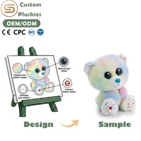 Vente d'usine Kelian : Peluches de 25 cm, animaux en peluche, jouets doux, ensemble d'animaux en peluche personnalisables, peluches Kawaii