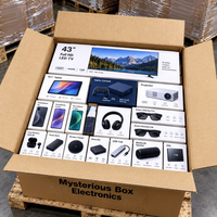 Lot de déstockage en gros : Boîte mystère électronique - Aventure ludique (5 à 10 articles) - Téléphones, tablettes, montres, écouteurs, chargeurs - Revente