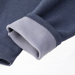 Hot Selling PLUS Velvet Thicken Heavyweight <strong>Thermal</strong> Underwear Sets <strong>Top</strong> and Pant Mens Long Johns for Winter Customize Logo - Product Image 6