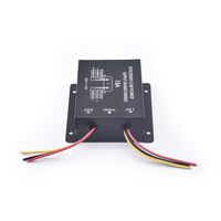 Convertisseur abaisseur de tension CC-CC 15A en gros, 24V vers 12V, transformateur de puissance pour accessoires audio de camion, bus et voiture