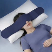 Masque de sommeil lesté, design 100% occultant, masque pour les yeux avec billes de verre