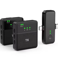 Microphone Lavalier Sans Fil Anti-Bruit 3-en-1 SX31 pour Téléphones Mobiles, Appareils Photo et Haut-parleurs