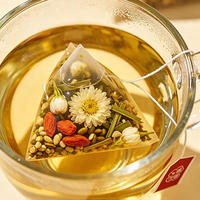 Thé aux saveurs de chrysanthème, graines de cassia et feuilles de bambou, usine source OEM ODM, tisane