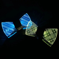 Chapeau de cowboy lumineux écologique avec LED clignotantes, idéal pour les fêtes, personnalisable avec logo et livraison rapide, avec un design unique