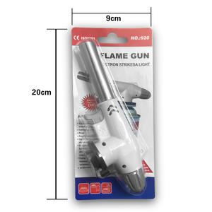 Petite torche de soudage d'extérieur Allumeur au butane Torche de soudage Torche à <span class=keywords><strong>gaz</strong></span> Pistolet à flamme pour <span class=keywords><strong>camping</strong></span> BBQ - Product Image 6