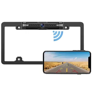 Kamera cadangan Digital nirkabel, untuk truk RV Camper Van Trailer WiFi kamera spion 8 IR lampu penglihatan malam tahan air