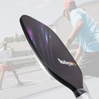 Livraison rapide Anyball marque fibre de carbone thermoformage Pickleball raquette PP-13mm noir Pickleball pagaie pour la formation