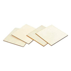 Bois non fini carré rond pièces de bois - Product Image 5