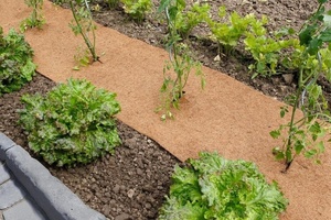 Tapis de culture en <span class=keywords><strong>fibre</strong></span> de jute biodégradable pour plantes d'intérieur 100% tampons de culture hydroponiques Microgreen sans plastique - Product Image 2