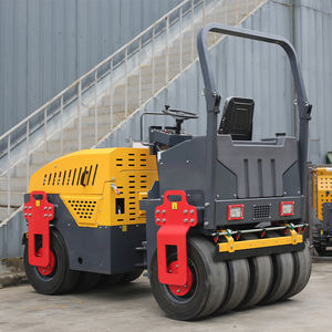 2025 नए डिजाइन मल्टीपल टायर 3000 किलोग्राम रोड रोलर मिट्टी कम्पेक्टर अच्छी गुणवत्ता और कीमत के साथ मिनी रोड स्टीमरोलर - Product Image 5