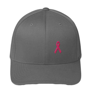 Cappello per la Consapevolezza sul Cancro al Seno, <span class=keywords><strong>Nastro</strong></span> <span class=keywords><strong>Rosa</strong></span> Ricamato, Stile Vintage, Berretto da Baseball in Cotone Regolabile per Donna, Accessori Moda - Product Image 4