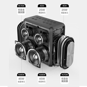 Xdobo Vua Max 140W Xách Tay Cho <span class=keywords><strong>Bluetooth</strong></span> Loa Cho Ngoài Trời Karaoke Công Suất Cao RGB LED Chiếu Sáng Không Thấm Nước TWS - Product Image 2