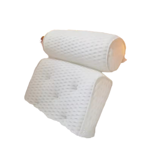 หมอนอาบน้ำและสปา <span class=keywords><strong>BBCare</strong></span> Luxury พร้อมเทคโนโลยี 4D Air Mesh และจุกดูดสุญญากาศ 7 จุด แข็งแรง สำหรับรองรับคอ ใช้ได้ทั้งในห้องน้ำและการเดินทาง - Product Image 4