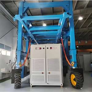 50 طن ، طن ، طن ، عجلة رافعة RTG الثقيلة ، إطار مطاطي ، رافعة جسرية ، إطار مطاطي ، حامل - Product Image 3