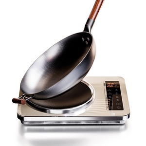 Appareils de Cuisine Professionnels Multifonctionnels à Contrôle Tactile Intelligent, Surface en Verre Carrée de 24 Pouces, Chauffage Rapide par Induction - Product Image 2