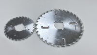 Guanneng Industrial 300mm nitridbeschichtetes OEM Hartmetall-Laserschweiß-Kreissägeblatt, 2,5mm dick, 16+4T Zähne, 50mm Bohrloch